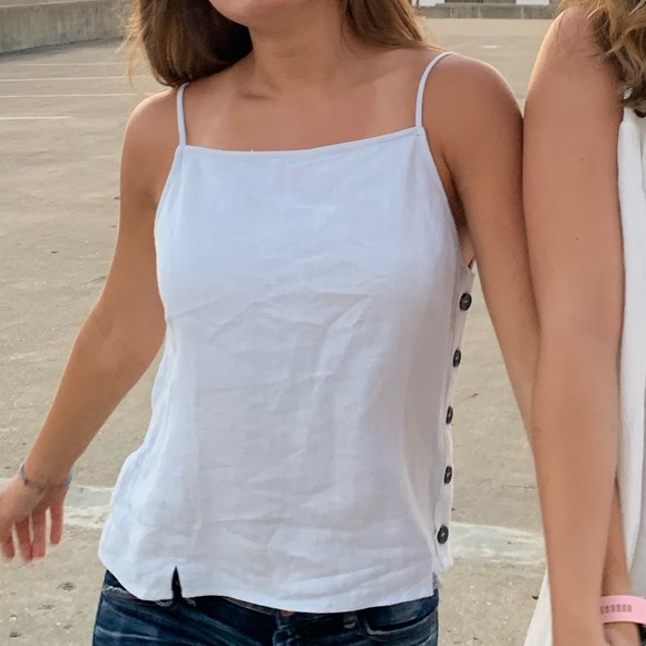 Blue “Sadie and sage” tank top - Picture 4 of 4